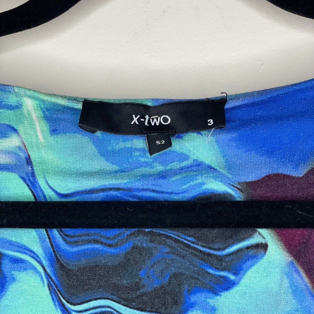 XTwo- Patterned Tunic Dress - Picture 2 of 2